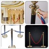 1.5 m Velvet Handrail Rope Barrier Rope Standard for People