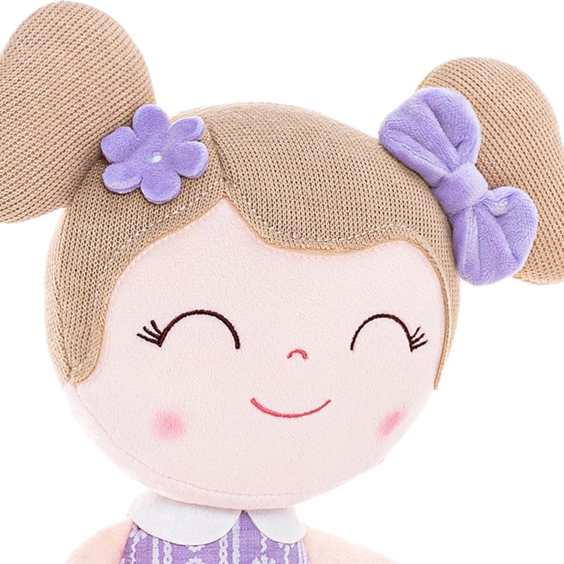 Gloveleya Baby Girl Gifts Soft Plush Doll – Lavender Daisies
