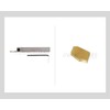 Accusize Industrial Tools 1/2'' Heavy Duty Indexable Grooving/Cut-Off Holder, Nickel