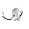 1 x Double Coat Hanger Hook Door Wall Bath BK24