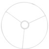 Circular Lampshade Frame with Ring Diameter 25 cm for Arts