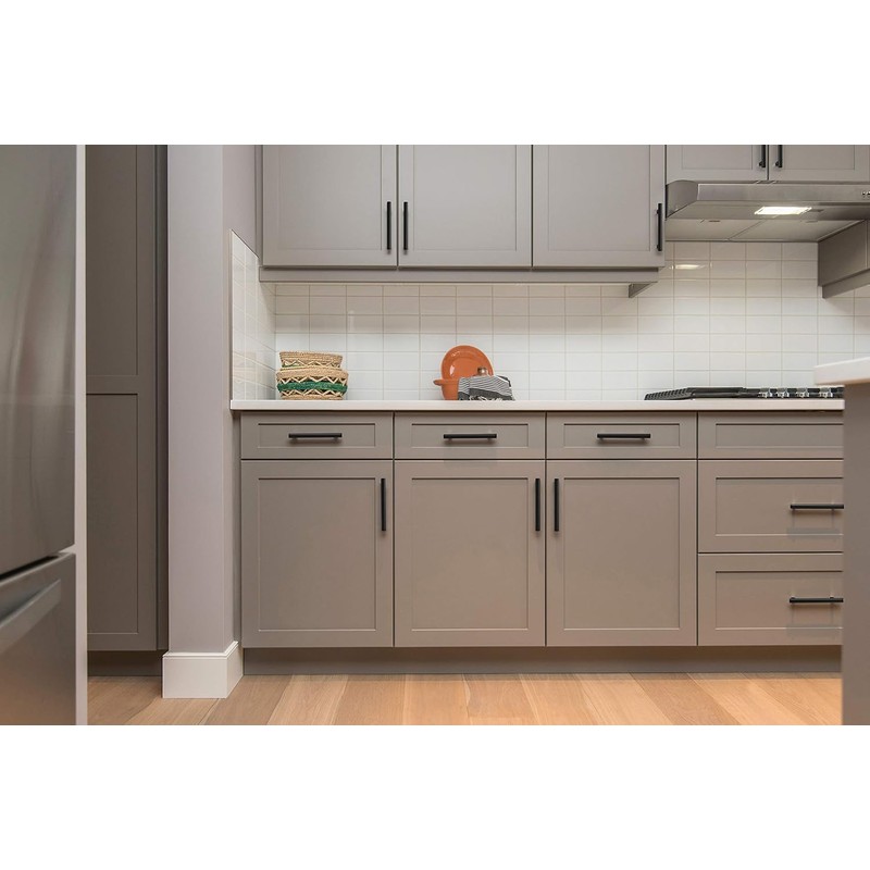 Ravinte 30 Pack 7.38'' Cabinet Pulls Matte Black Stainless Steel