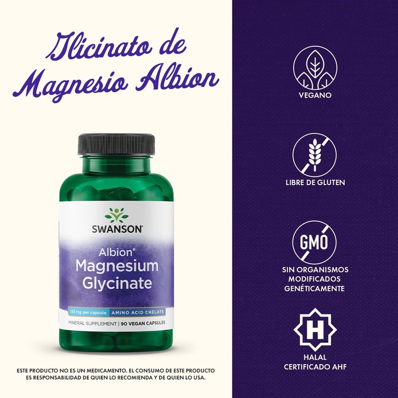 Albion Chelated Magnesium 133 mg 90 Caps