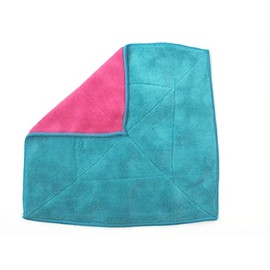 Kochblume Microfibre Cloth 30 x 30 cm Turquoise / Pink