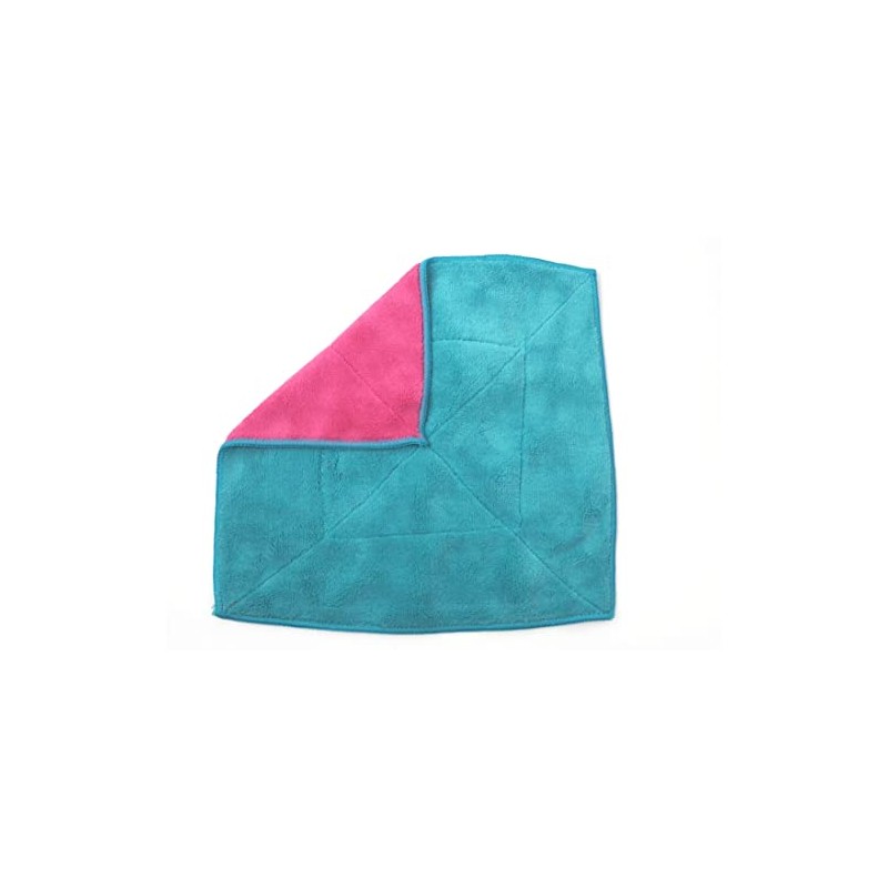 Kochblume Microfibre Cloth 30 x 30 cm Turquoise / Pink