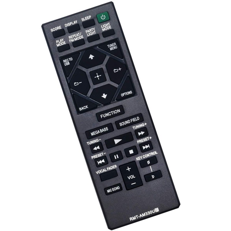 RMT-AM330U Replacement Remote Control Applicable for Sony Audio System MHC-V50