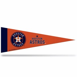 Rico 2 Houston Astros Middleman Pennants. Felt. 14-1/2" x 5".    #143