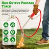 2025 New Propane Torch Weed Burner Kit, High Output Propane