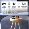 FISHTEC Electronic Refrigerator Thermometer - Triple Hanging System: Hook, Holder,