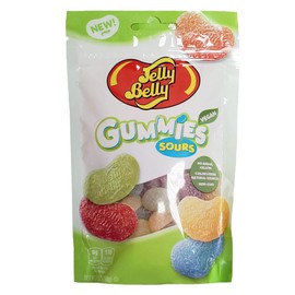 Jelly Belly Sour Gummies, 7 Ounce Bag - 5 Assorted Sour Fruit Flavors - Kosher, non-GMO, Vegan-Friendly Candy