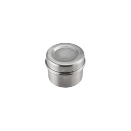 Lurch 240939 Lunch Box / Dressing Box Diameter 5.6 x 4.8 cm Stainless Steel Silver