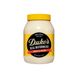 Duke’s Real Mayonnaise Jar – Original Smooth & Creamy Taste, 48 Ounce (Pack of 1)