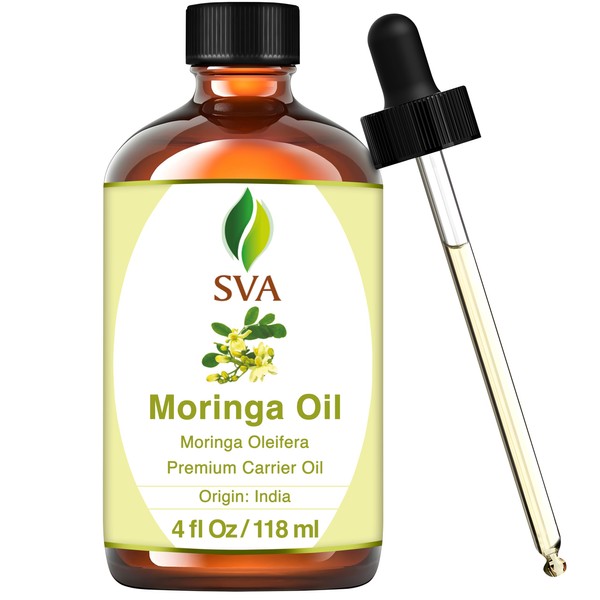 SVA Moringa Seed Oil - 4 Fl Oz – 100%