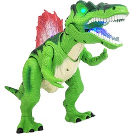 Sumac Interactive Spinosaurus Dinosaur Toy with LED Lights and Roaring Sound - Remote-Controlled, Educational Play for Party Favors and Gifts