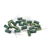 PENGLIN 20pcs Electrolytic Capacitors Aluminum Electrolytic Capacitors 25V 100UF 105℃