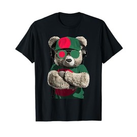 Bangladeshi Flag Bear Sunglasses Souvenir Product Bangladesh T-Shirt