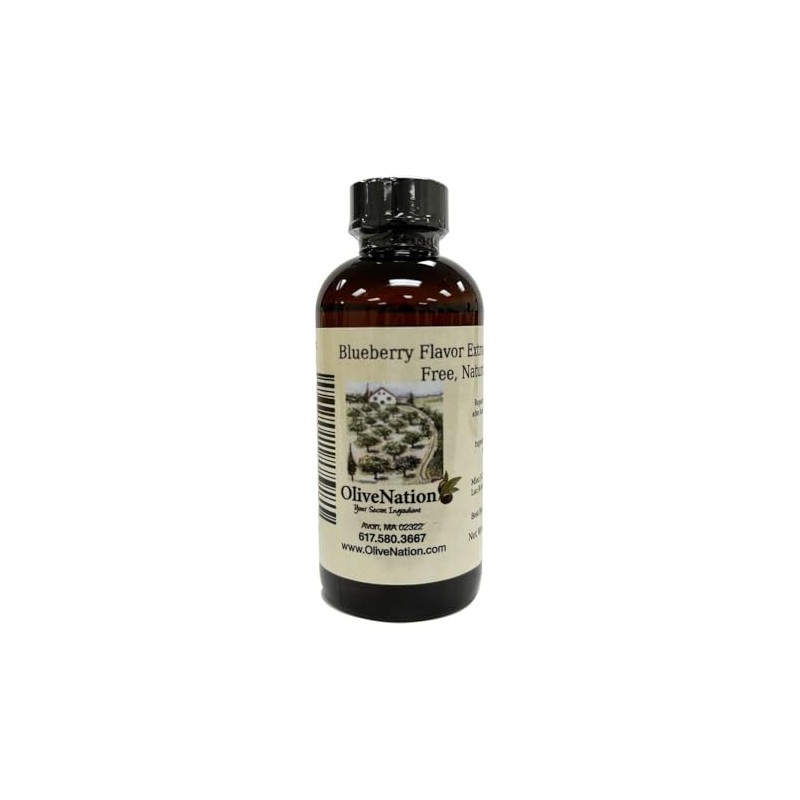 Blueberry Flavoring Extract - TTB-Approved Natural Flavoring for Baked Goods