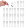 PATIKIL 28pcs 1.0mL Plastic Low Temperature Vial Low Temperature Storage