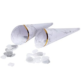 Neviti 774045 Scripted Marble - Confetti Cones