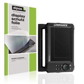 dipos I 2x Matte Screen Protectors for Lowrance Eagle 7 Film Screen Protector, Ultra Thin, Case-Friendly, Fingerprint Compatible