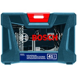 BOSCH MS4041 41-Piece Drilling and Driving Mixed Set with Included Case for Applications in Wood, Metal, Masonry