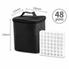 Marker Pen Case for Art Supplies – Large Capacity Zipper