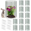 36 Pack Plant Protective Mesh, Plant Protector from Animals, Metal