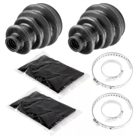 Caltric 2 Front Axle Inner CV Boot Kit fits Polaris Ranger XP 700 4x4 2006