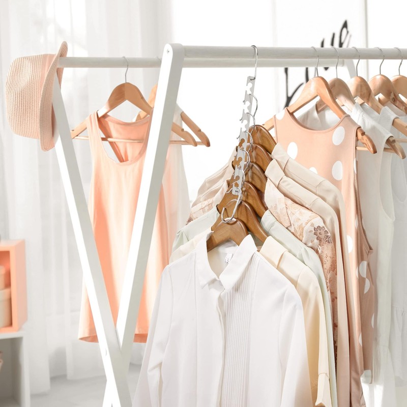 HOUSE DAY Magic Clothes Hangers Space Saving Hangers for Hangers