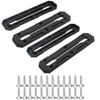 VIKKSAER 4Pcs Kayak Low Profile Track, Kayak Track Kayak Rail