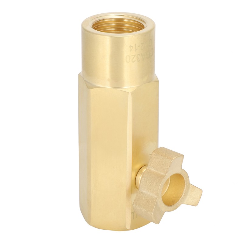 CGA320 Triangular CO2 Filling Adapter Tank Cylinder Refill Connector Kit