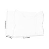 Operitacx Efficient Acrylic Cat Shape Letter Holder Mail Organizer Desk