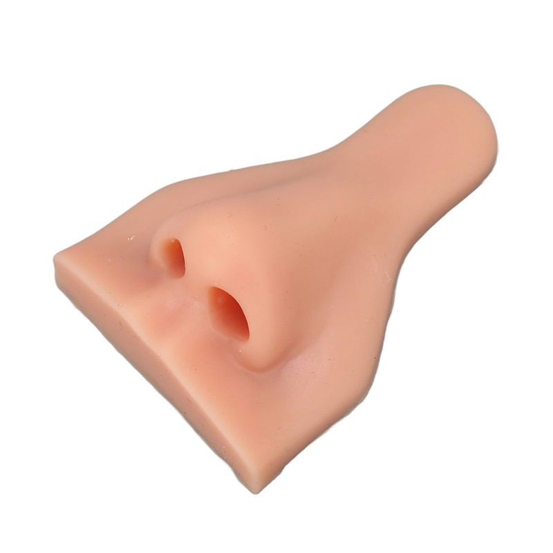 Silicone Piercing Practice Model Simulation Soft Flexible Nose Ears Model