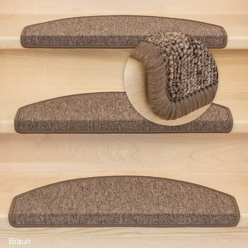 Kettelservice-Metzker Rambo New Semi-Circular Stair Mats Single and Economy Sets