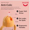 Evorie Tritan Weighted Straw Sippy Cup with Handles for Baby
