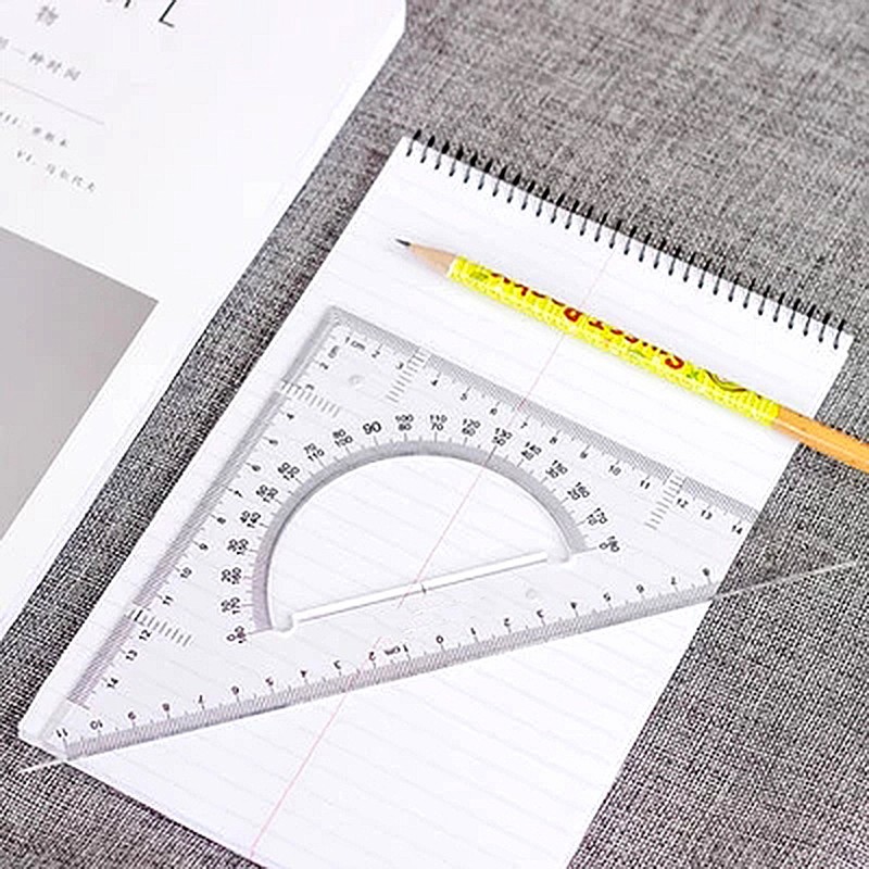 BronaGrand Triangle Ruler Square Set, 30/60 and 45/90 Degrees, Set