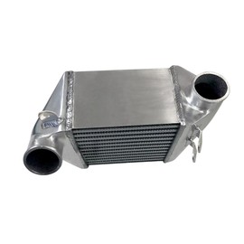 Side Mount Turbo Upgrade Intercooler 2.5" I/O Compatible with VW Golf & Jetta MK4 1.8T Turbo 1999-2004