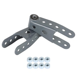 TJHSM Rear Lowering Drop Shackle Kit Replacement for 2007-2018 Silverado/Sierra SE702001