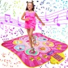 TOYSFINITY Dance Mat for Kids Ages 4-8 - Interactive Dance