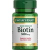 Nature's Bounty Biotin, Supports Metabolism for Cellular Energy and Healthy