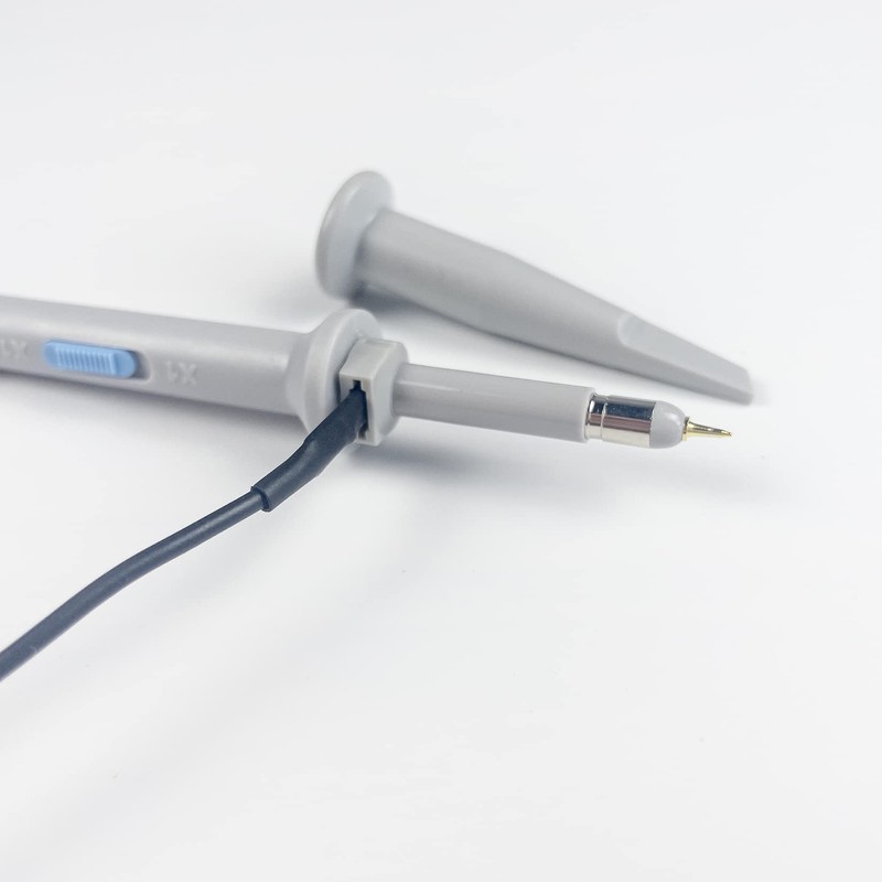 OWON 100 MHz Oscilloscope Probe Kit, BNC Oscilloscope Clamp Button