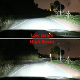 AUIMSOCO 9005 9006 LED Headlight Bulbs Combo KIT Fit Car High Low Beam 6500k Cool White