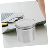 SHOWERORO Iodine Small Containers Lid Stainless Steel Jars Holder Cotton