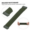 Levemolo 1pc Elastic Braided Watch Strap One Nylon Replacement Band