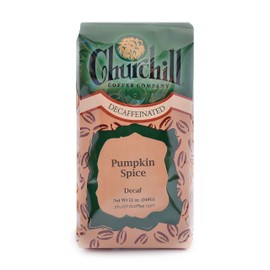 Churchill Coffee Pumpkin Spice 12 oz - Whole Bean (Decaf)