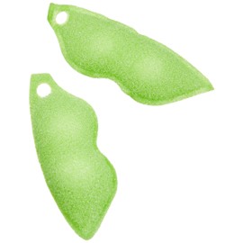 Marna K117 Plastic Bottle Washed Beans, Green, Approx. 3.0 x 1.0 x 0.8 inches (7.5 x 2.5 x 2.1 cm)