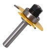 Bestgle 8mm Shank 6 Kerf Slot Router Bit Adjustable 3