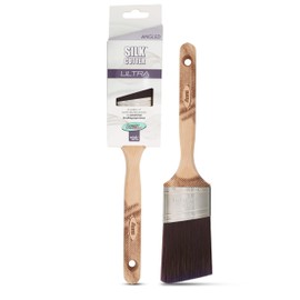 Axus Décor Silk Cutter Ultra (Mink Series) Paint Brush - 2.5 Inch, Filaments, Birchwood Handle - Ideal For Walls, Ceilings & Skirting, Anti-Rust Stainless Steel, Next Generation Brush