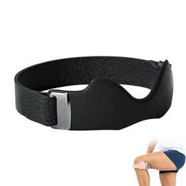 Venda para la Rótula, Banda de Sujeción Deportiva Ajustable para Hombres y Mujeres, Estabilizador de Rodilla Antideslizante para Correr, Hacer Ejercicio y Uso Diario (Negro-1PCS)