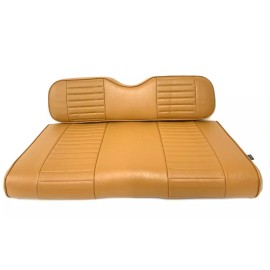 Huskey 2PCS Brown Front Seat Cover For Club Car DS Golf Cart 2000.5-2013, Staple On